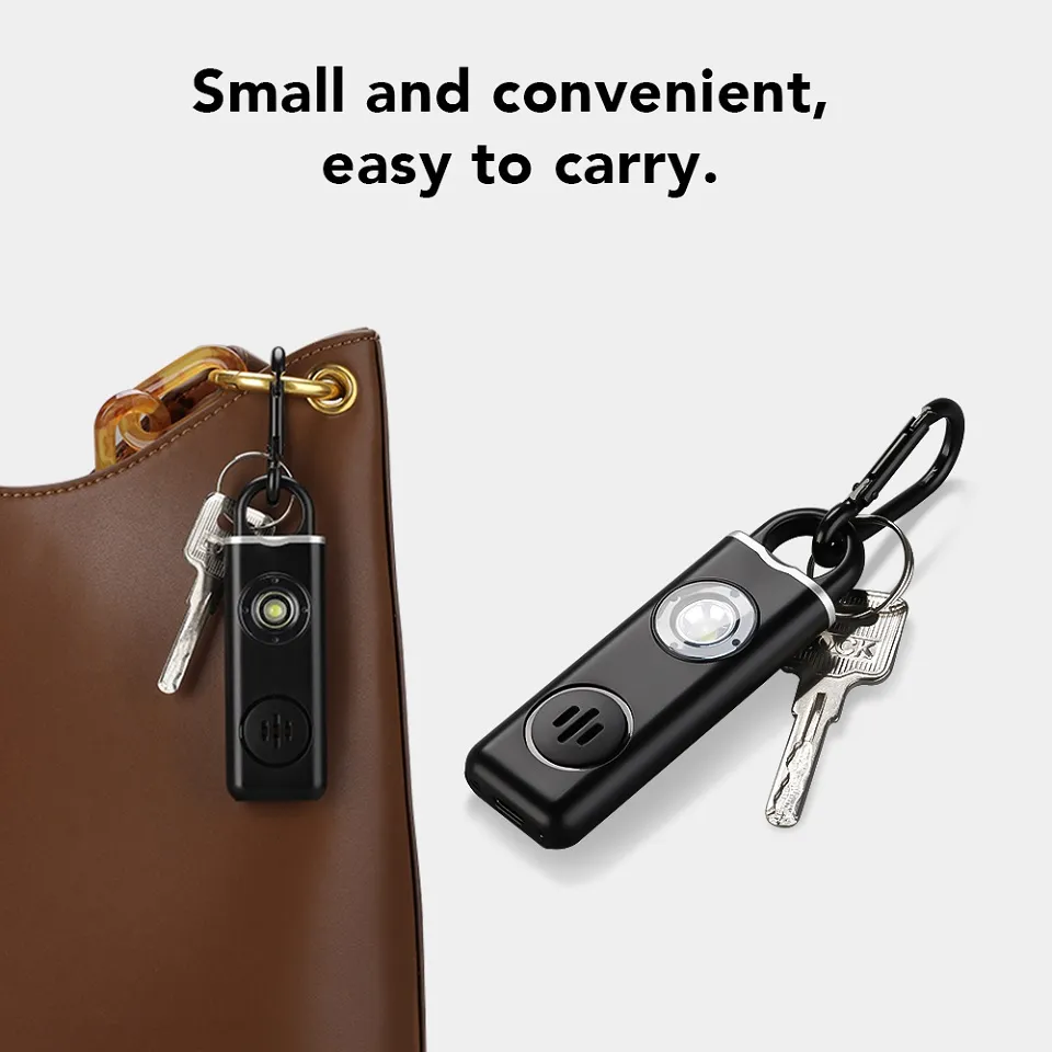 130dB Self Defense Alarm Carry - Personal Alarm Keychain ulasan dan harga