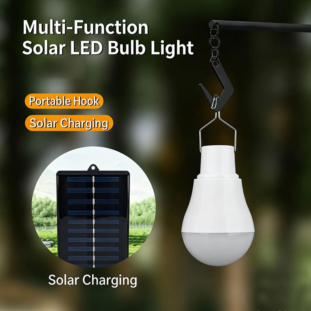 Solar LED Light Bulb IP65 Wate - Power Outage Light ulasan dan harga