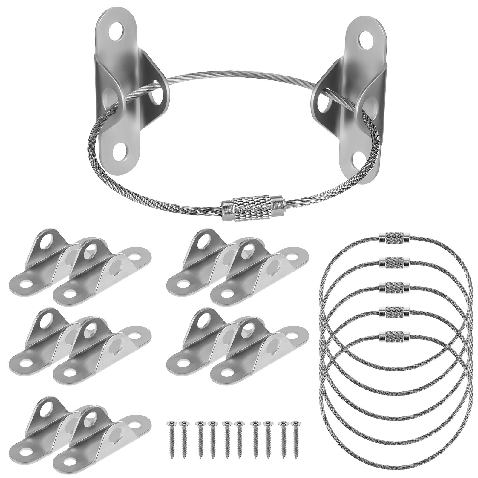 6 set Anti-Tip Furniture Ancho - Earthquake Anchor Strap ulasan dan harga